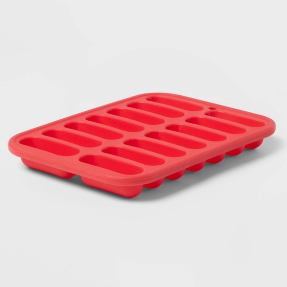 (3) Silicone Ice Tray | Red - Room Essentials - Picture 4 of 4